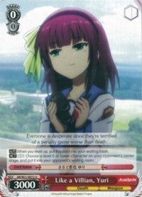 Like a Villian, Yuri (AB/W31-E072 U) [Angel Beats! Re:Edit]