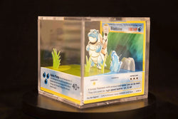 1st Edition Blastoise Card Diorama