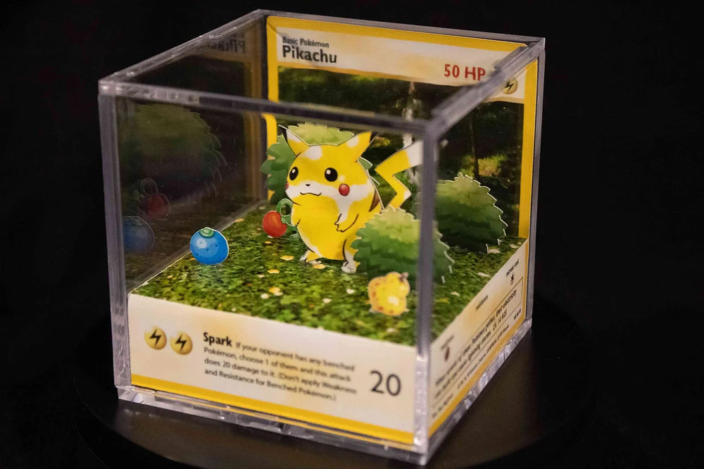 Jungle Edition Pikachu Diorama