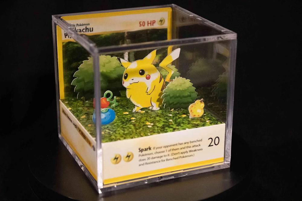 Jungle Edition Pikachu Diorama