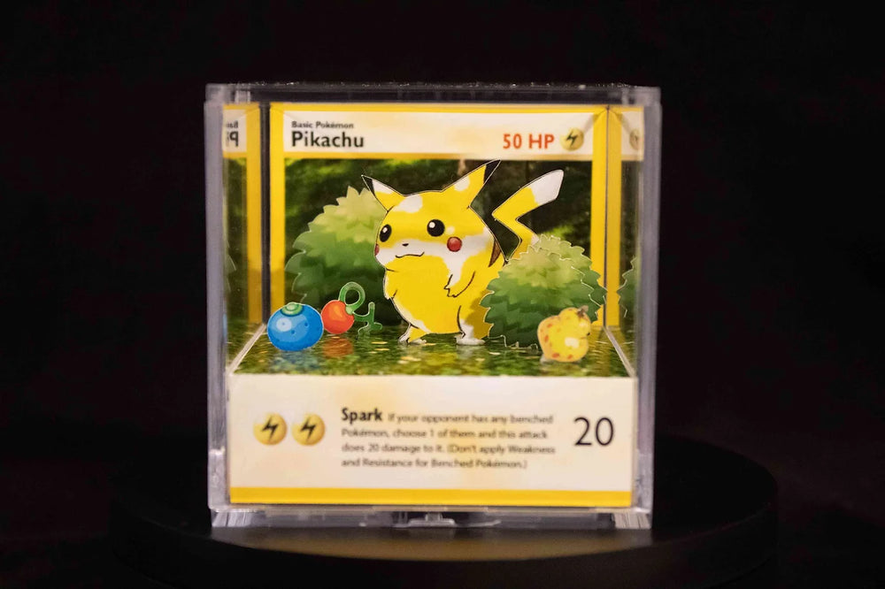 Jungle Edition Pikachu Diorama