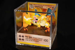 1st Edition Charizard Card Diorama