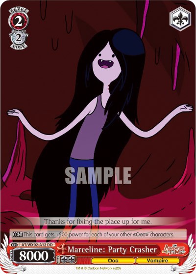 Marceline: Party Crasher (AT/WX02-A12) (Promo) [Adventure Time]