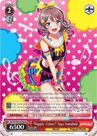 "Poppin'Colors!" Saya Yamabuki (BD/EN-W03-074H HR) [BanG Dream! Girls Band Party! MULTI LIVE]