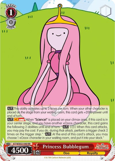 Princess Bubblegum (AT/WX02-040 RR) [Adventure Time]