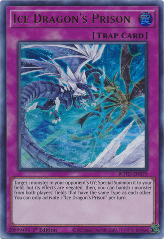 Ice Dragon's Prison [ROTD-EN079] Ultra Rare