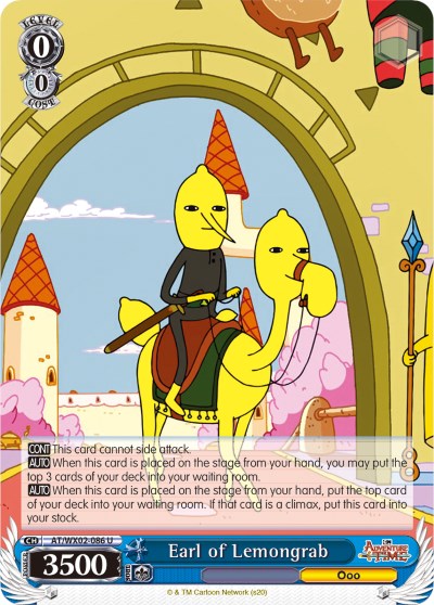 Earl of Lemongrab (AT/WX02-086 U) [Adventure Time]