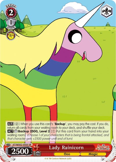 Lady Rainicorn (AT/WX02-050S SR) [Adventure Time]