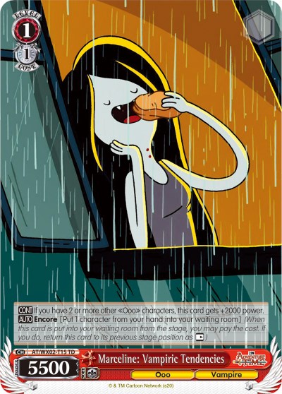 Marceline: Vampiric Tendencies (AT/WX02-T15 TD) [Adventure Time]
