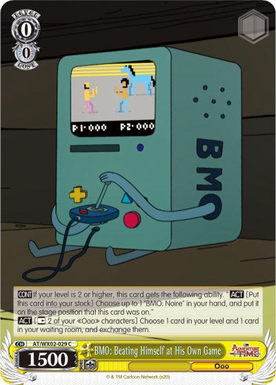 BMO: Beating Himself at His Own Game (AT/WX02-029 C) [Adventure Time]