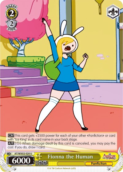 Fionna the Human (AT/WX02-020 U) [Adventure Time]