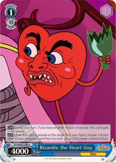 Ricardio the Heart Guy (AT/WX02-089 U) [Adventure Time]