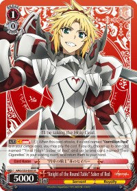 "Knight of the Round Table" Saber of Red (APO/S53-E035 R) [Fate/Apocrypha]