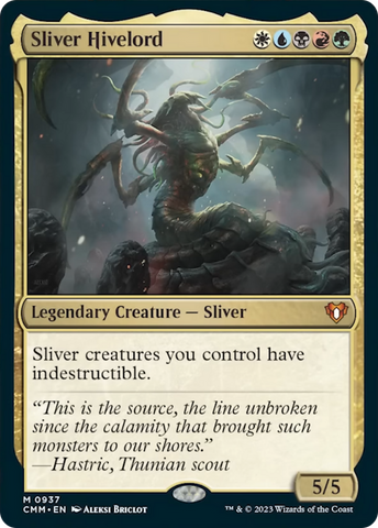 Sliver Hivelord [Commander Masters]