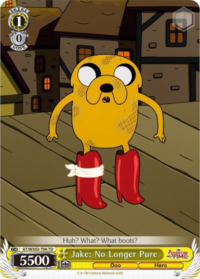 Jake: No Longer Pure (AT/WX02-T06 TD) [Adventure Time]