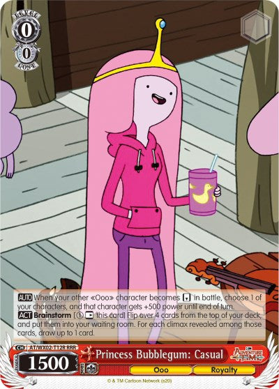 Princess Bubblegum: Casual (AT/WX02-T12R RRR) [Adventure Time]
